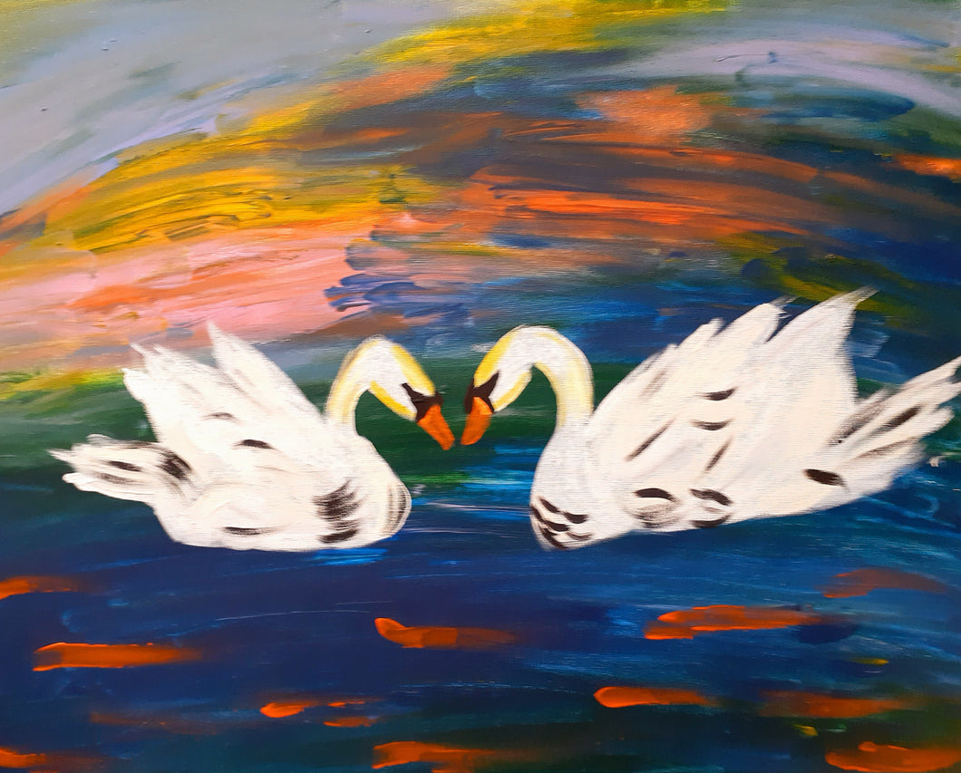 Two Wild Swans